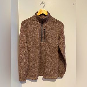 Eddie Bauer 1/4 Zip Men’s Fleece Sweater, size M